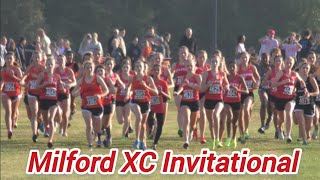 Milford High School Girls XC, Milford XC Invitational 2024 Champions