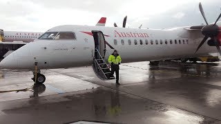 TRIP REPORT | Austrian Airlines (ECONOMY) | Bombardier Dash Q400 | Vienna - Kraków |