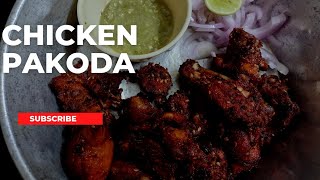 Crispy Chicken Pakoda | A Tasty Evening Snacks| Street style recipe