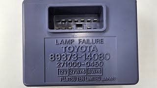 Toyota  89373-14080 brake light Lamp failure sensor repair