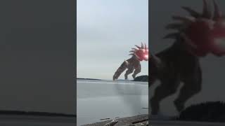 Godzilla like creature in real life