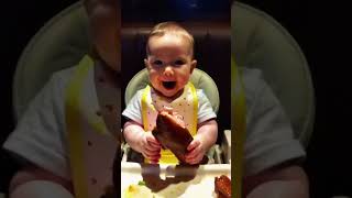 Baby eat the world #shorts #shortvideo