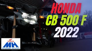 NEW HONDA CB 500F MY 2022 BEI MOTORRAD HUCHTING 4K