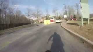 bike commute to work (new gopro mount)