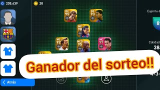 Ganador del SORTEO PES 2020 mobile!!