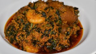 How To Make Nigerian Egusi Soup #Egusisoup 🇳🇬