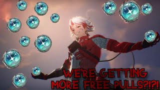 WE'RE GETTING FREE PULLS FOR DAY ONE WUTHERING WAVES!!!