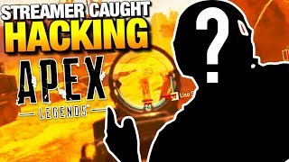 STREAMER EXPOSED FOR APEX LEGENDS AIMBOT!