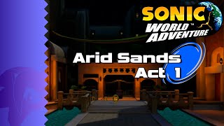 Sonic Unleashed (Xbox One X) – Arid Sands (Act 1) | Shamar (Night) – S Rank