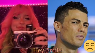 Hey Cristiano Ronaldo, smile!