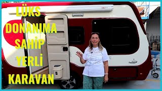 MOTOKARAVANLARI KISKANDIRAN DONANIMA SAHİP YERLİ LÜKS ÇEKME KARAVAN/UGUR KARAVAN