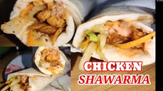 #TasmiyasKitchenshawarmarecipe   HOW TO MAKE CHICKEN SHAWARMA RECIPE  #RESTAURANTSTYLE