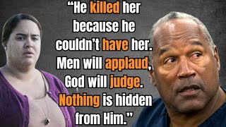 After His Death, O.J.'s Daughter FINALLY Spoke Out Leaving The World SHOCK With her Actions ...