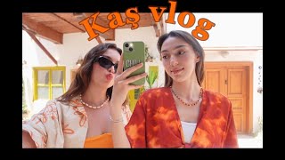 KAŞ TATİLİ--kız kıza tatil vlog mekan önerileri