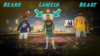 LAMELO BALL TEAMS UP WITH THE BEARD IN THE NBA 2K21 PARK CURRENT GEN