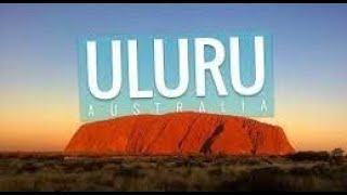 Ayer's Rock, Uluru  / Looking east along the Lasseter Highway toward Erldunda