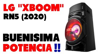 Un MINICOMPONENTE MODERNO (2020)😎LG "XBOOM" RN5‼️🤩🔊 TEST DE SONIDO EN LUGAR CERRADO #224🔊