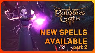 Spells | #BG3 | Patch 9 | Part 2