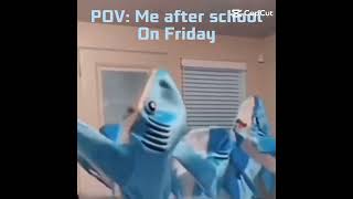 more like fry-Yay #school #shorts #shark