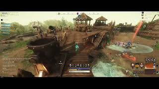 New World War PvP - Eli (Ezyz) Healer Life Staff - NA Valhalla - Ghost Town v Technical Academia