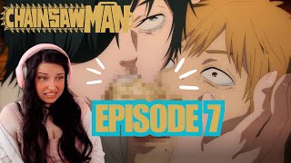 Film Instructor watches Chainsaw Man 1x7 Taste of a kiss