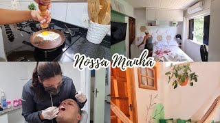 VIM COMPARTILHAR UM POUCO DAS NOSSAS MANHÃS | COMO COMEÇO O MEU DIA | VLOG