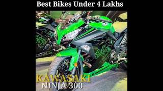 Best Bikes Under 4 Lakhs in India #ytshorts #fact #zx10r