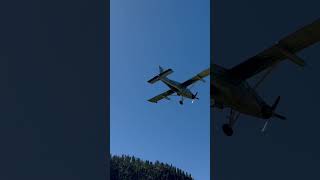 Pilatus PC-6 Porter departing from Johnson Creek