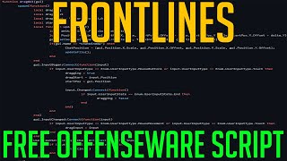 Frontlines SIMPLE FREE GUI - ESP & EXTENDED HITBOXES NOVEMBER 2024