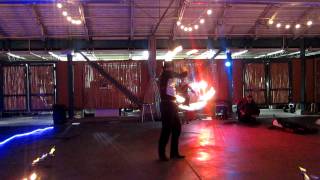 Denver Zoo Fire Dancers Coolest Vid! 11-26-11