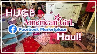 HUGE American Girl Facebook Marketplace Haul!