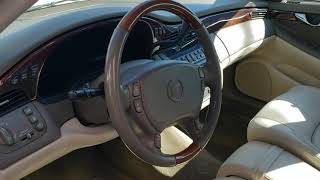 2003 Cadillac de Villefront seats interior