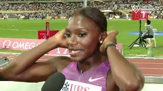 Dina Asher-Smith Wins 100m in 10.88 at the Lausanne Diamond League