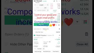 Future Trading in binance | Always book small profits | Low Risk