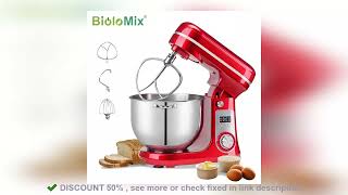 ✔️BioloMix Cold Press Juicer with 75mm Feed Chute, 200W 40-65RPM Powerfu