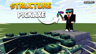 Minecraft But Pickaxes Spawn Structures...