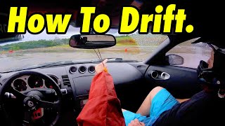 Fundamentals to balance and control a car in drift (Nissan 350Z)