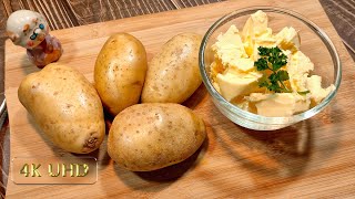 【4K-Subs】 Yummy Potato way || "มันฝรั่งบด"  土豆泥