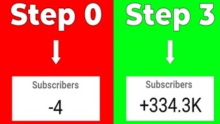 How to Grow New Channel on YouTube -in 3 Steps Only (GUARANTEED) // Grow from O Subscribers in 2024