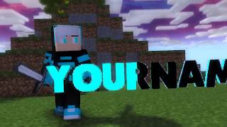 #40 New Minecraft Intro Template [SIMPLE] | Mine Imator [Download In Description]