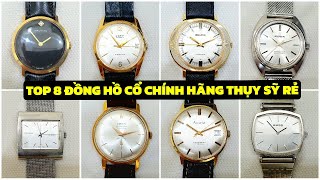 (16/9/2024) Lô Đồng Hồ Cổ Chính Hãng Thụy Sỹ Chất Lượng Nam Rẻ| Đồng Hồ Cổ Dũng Hoàng