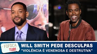 Will Smith se desculpa nas redes sociais: "Violência é venenosa e destrutiva"