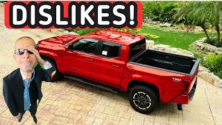 New Toyota Tacoma Dislikes!