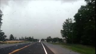 Storm Lindsay, Ontario, Canada. August 2, 2015