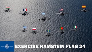 NATO Air Power During Exercise Ramstein Flag 24