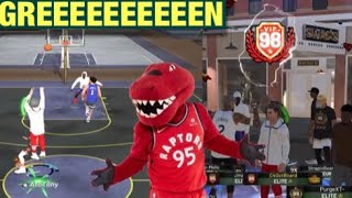 98 OVERALL MASCOT REACTION SHOT CREATING SHARPSHOOTER BEST JUMPSHOT NBA 2K19