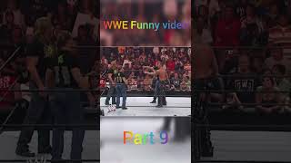 WWE funny moments Part -9 #wwe #trending #youtubeshorts #ytshorts #viral #romanreigns #funnyshorts