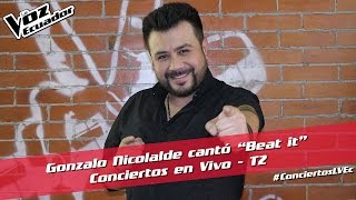 Gonzalo Nicolalde cantó “Beat it” -  Conciertos en Vivo - T2 - La Voz Ecuador