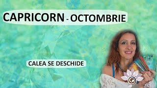 CAPRICORN: OCTOMBRIE Tarot - Calea care se Deschide/ Zodii de PĂMÂNT - Horoscop