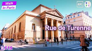 Rue de Turenne walking tour | paris walking tour | Paris 2024